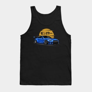 JDM Monster GTR R-35 (Blue) Tank Top